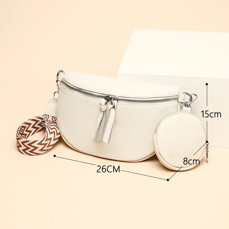 Sac Banane Cuir Femme Bandoulière