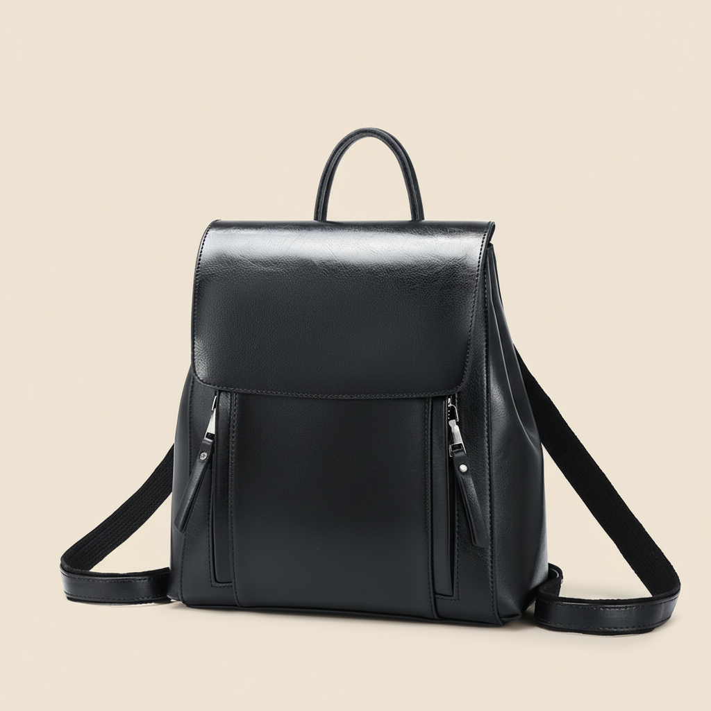 Sac À Dos Pur Cuir Femme