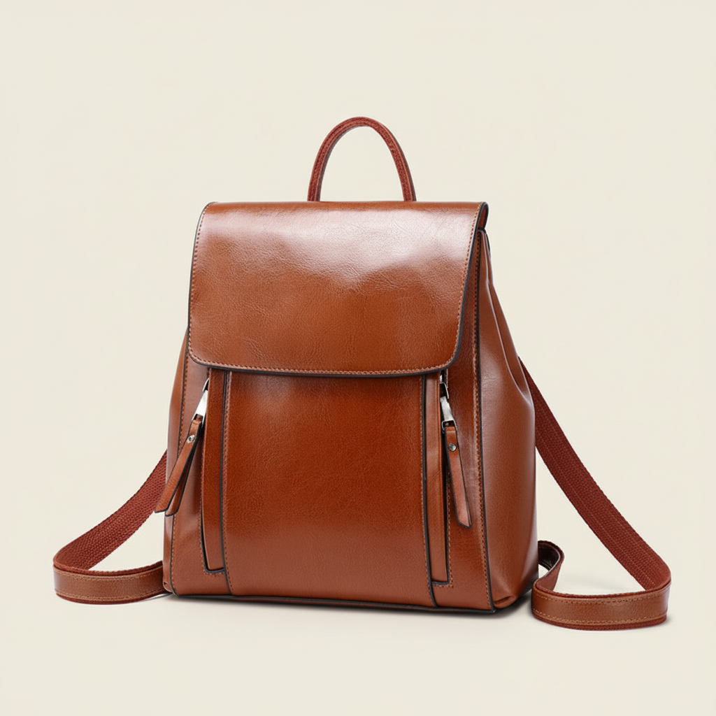 Sac À Dos Pur Cuir Femme