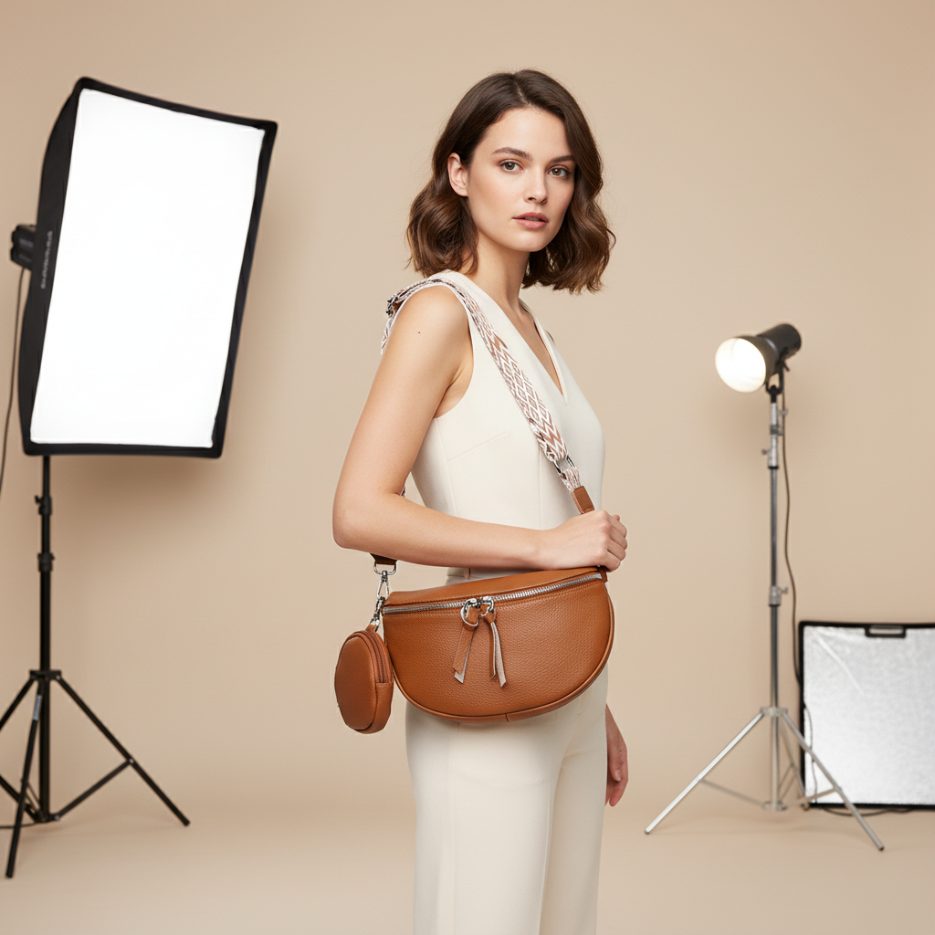 Sac Banane Cuir Femme Bandoulière