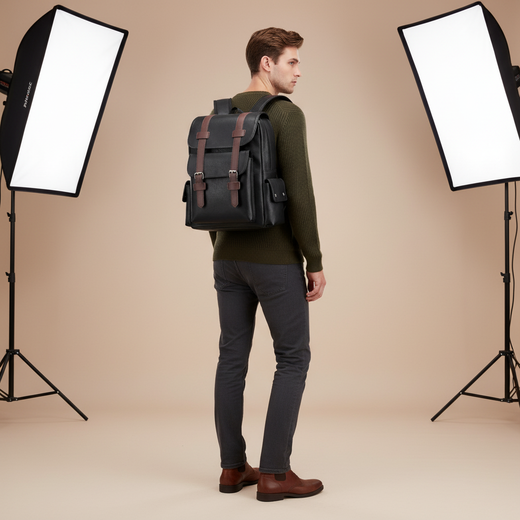 Sac À Dos Cuir Homme Vintage