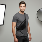 Sac Banane Cuir Homme Bandoulière